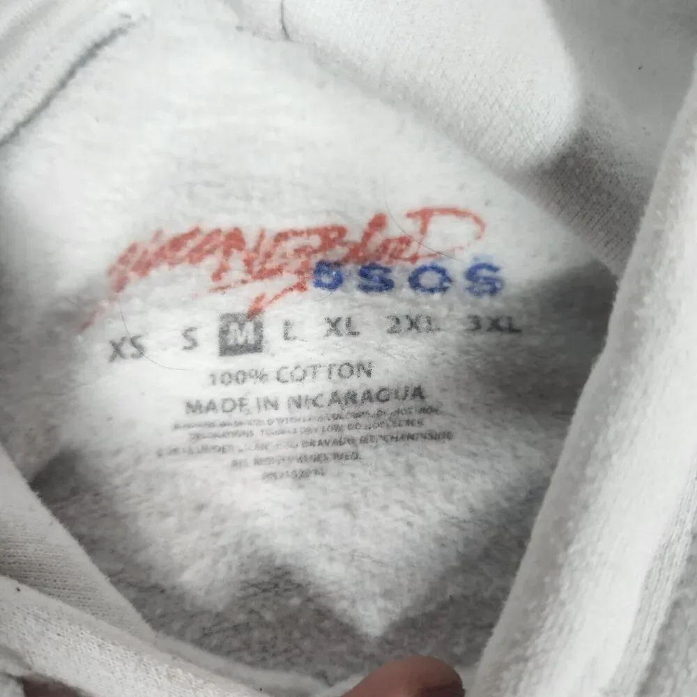 Youngblood Hoodie Meet You There Tour 2018 Want You Back Sleeve Medium White